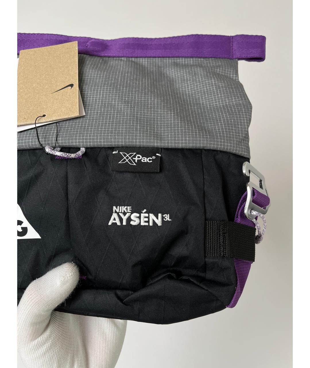 NIKE ACG Серая поясная сумка, фото 4