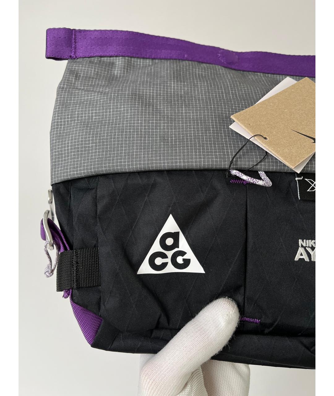 NIKE ACG Серая поясная сумка, фото 5