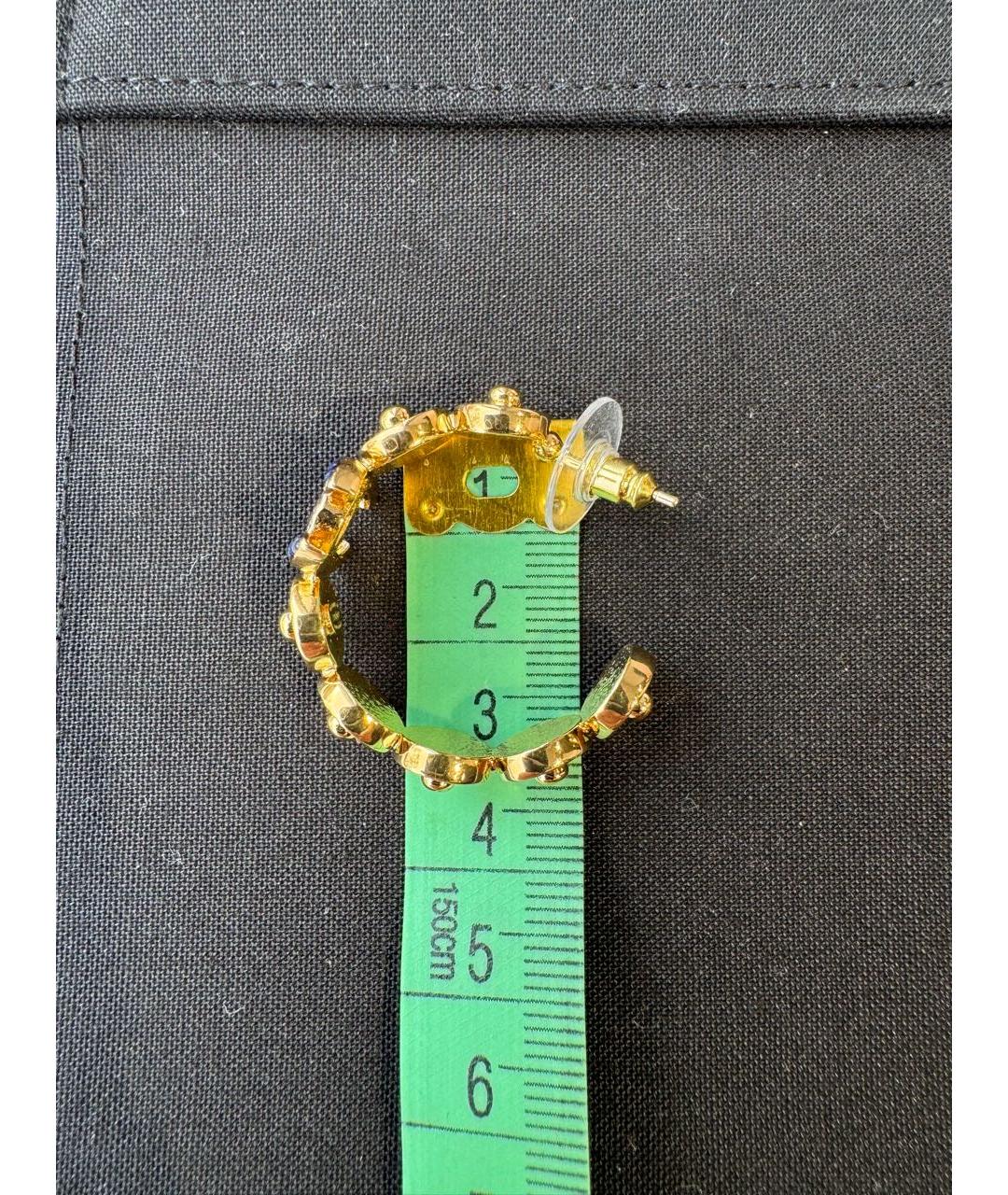 CHANEL Золотые серьги, фото 5