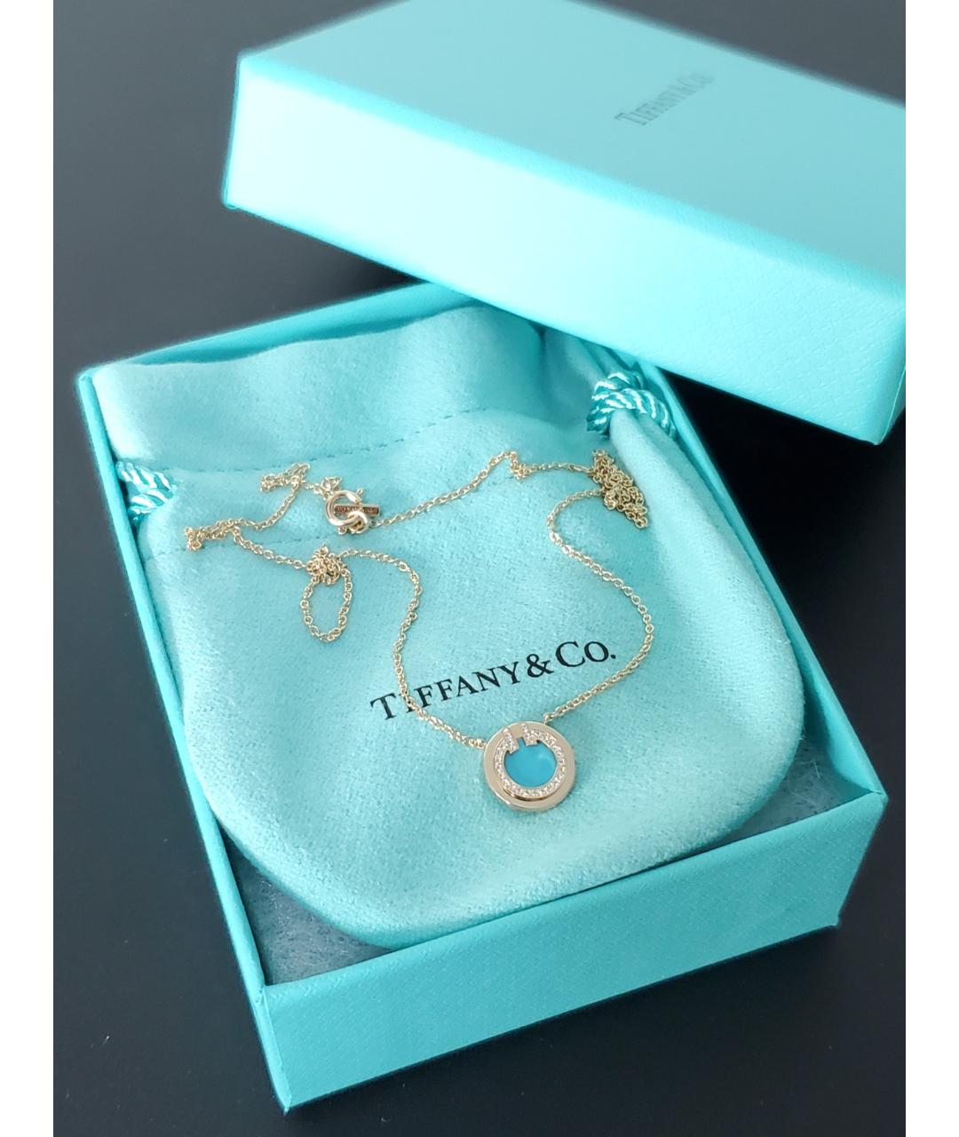 TIFFANY&CO Золотая подвеска из розового золота, фото 2