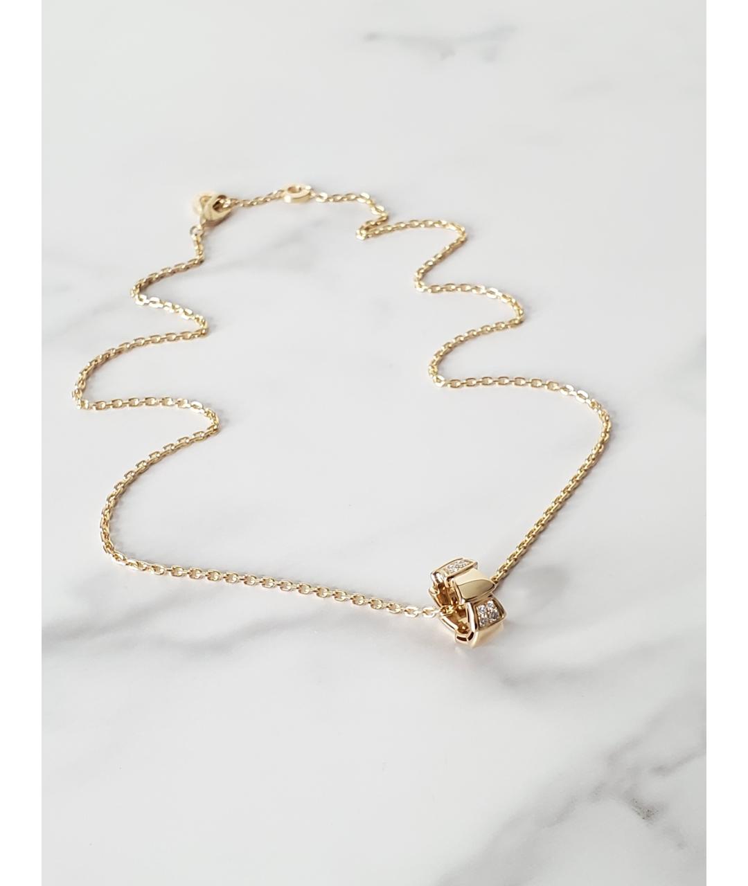 BVLGARI Золотая подвеска из розового золота, фото 2