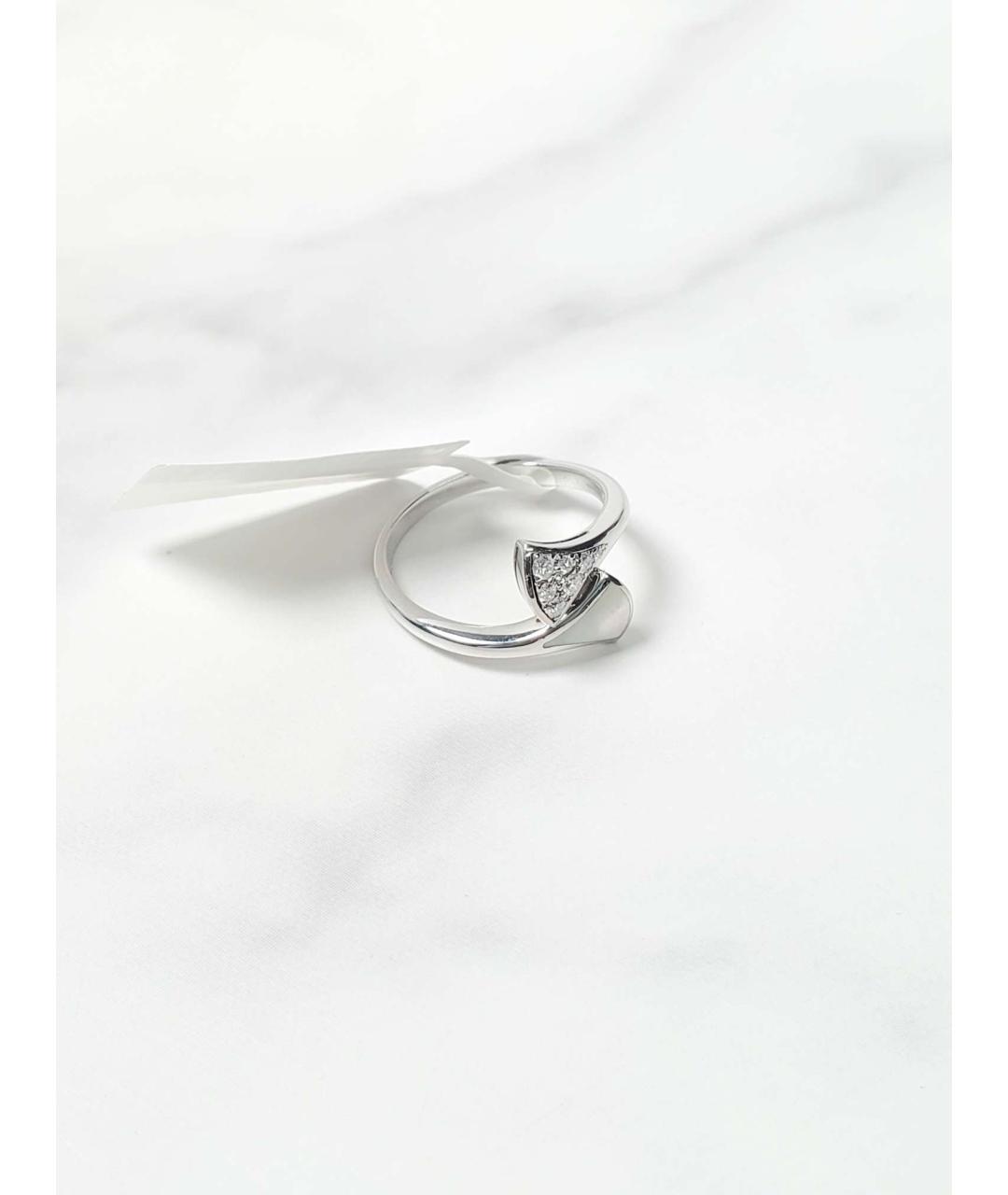 BVLGARI Серебряное кольцо из белого золота, фото 3