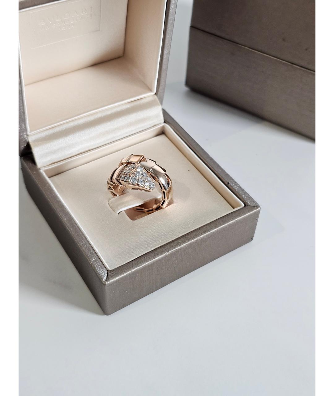 BVLGARI Золотое кольцо из розового золота, фото 2