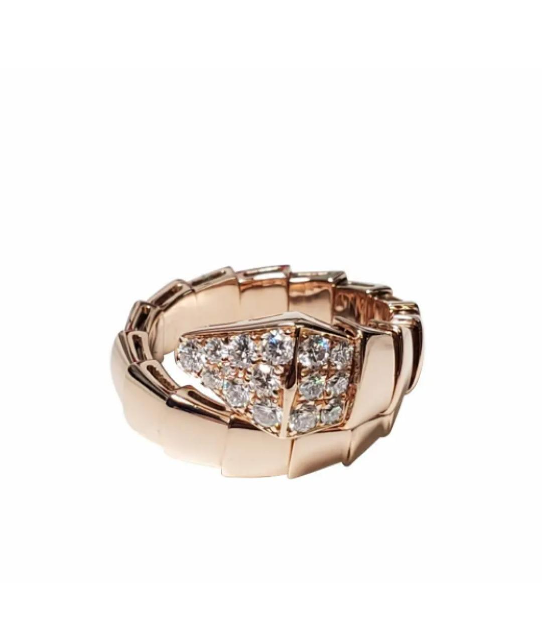 BVLGARI Золотое кольцо из розового золота, фото 1
