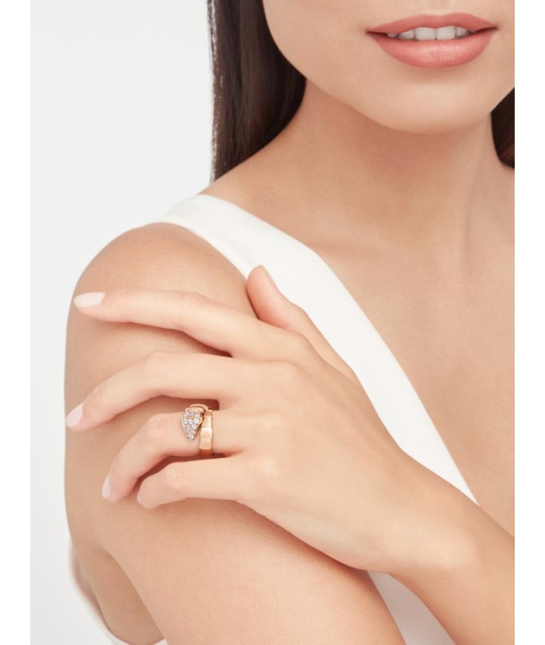 BVLGARI Золотое кольцо из розового золота, фото 4