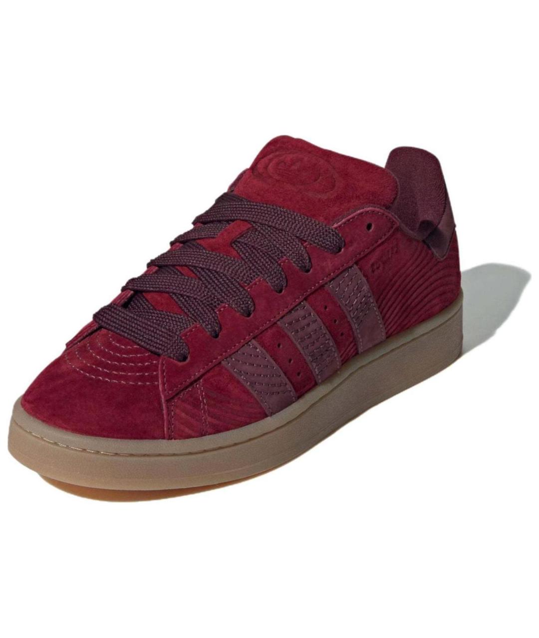 ADIDAS Бордовые кеды, фото 3