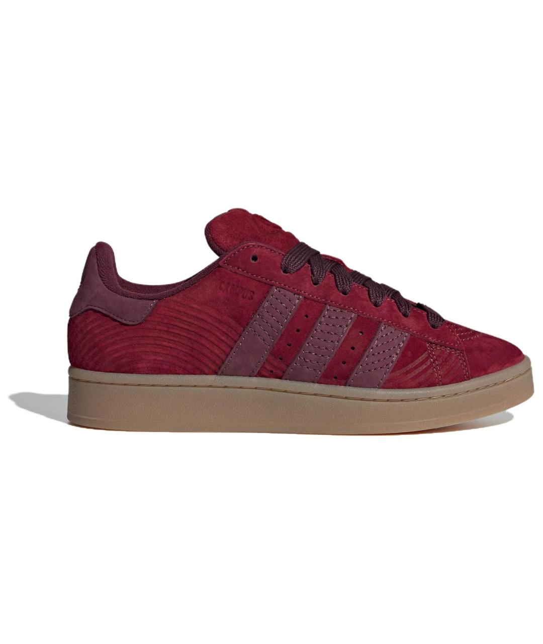 ADIDAS Бордовые кеды, фото 1