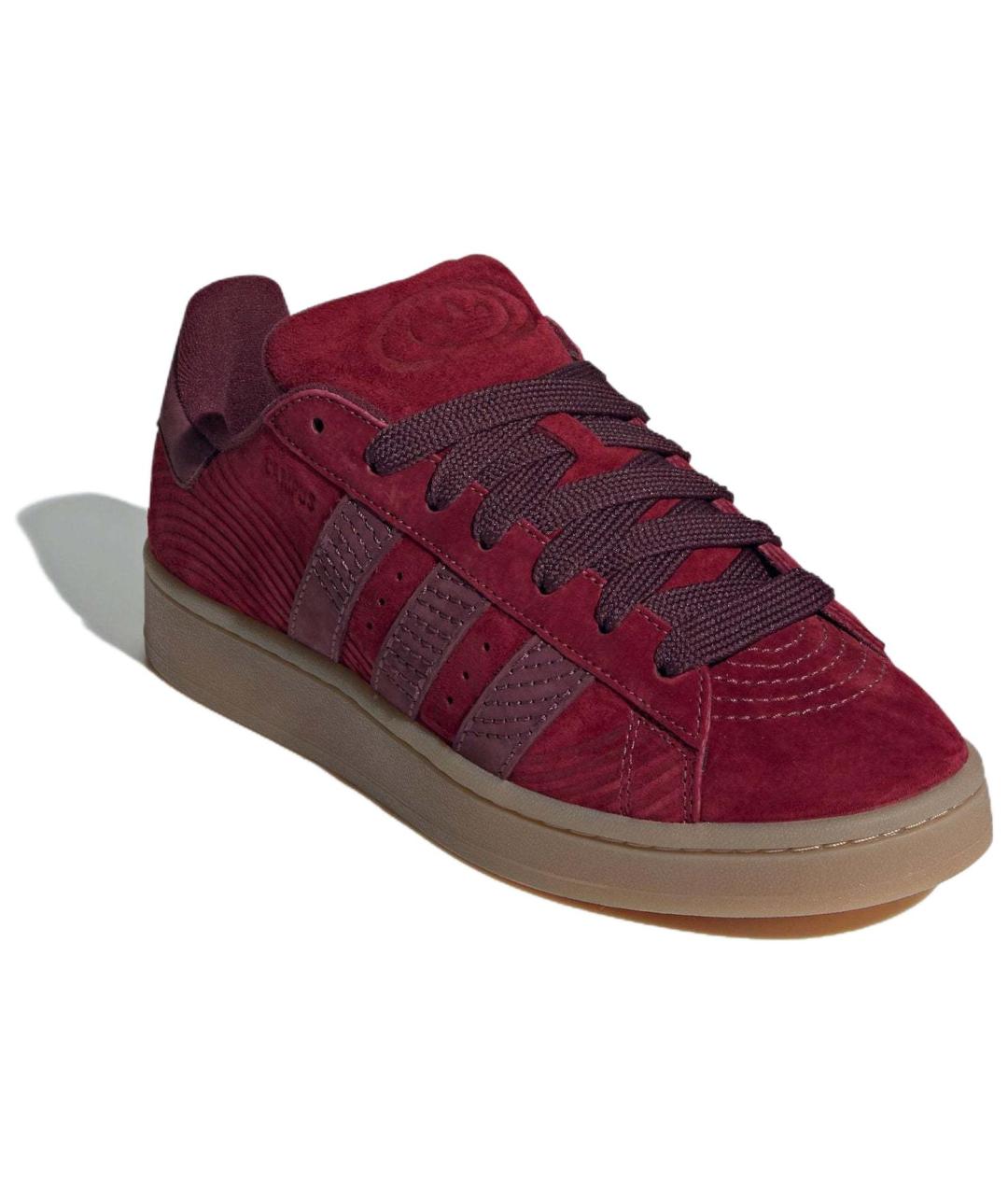 ADIDAS Бордовые кеды, фото 4