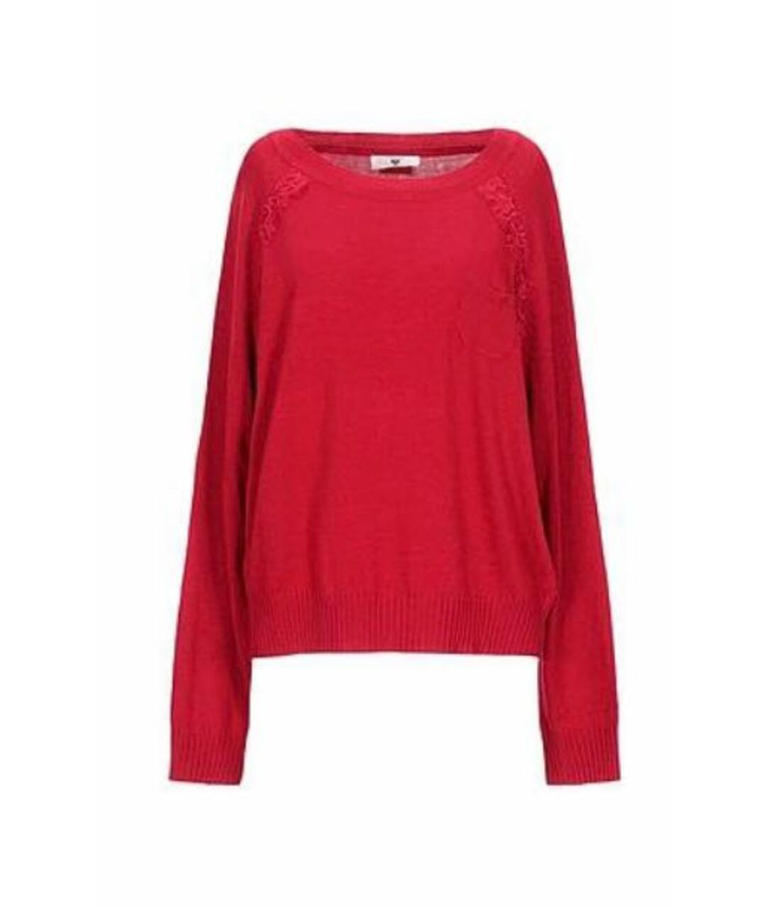 TWIN-SET Красный вискозный джемпер / свитер, фото 1