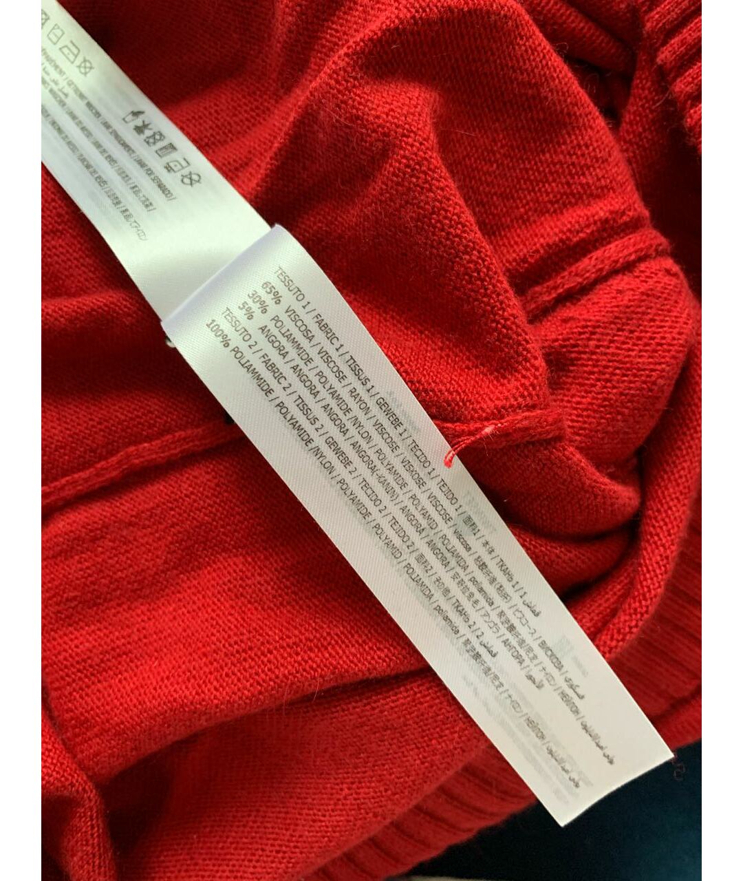 TWIN-SET Красный вискозный джемпер / свитер, фото 4