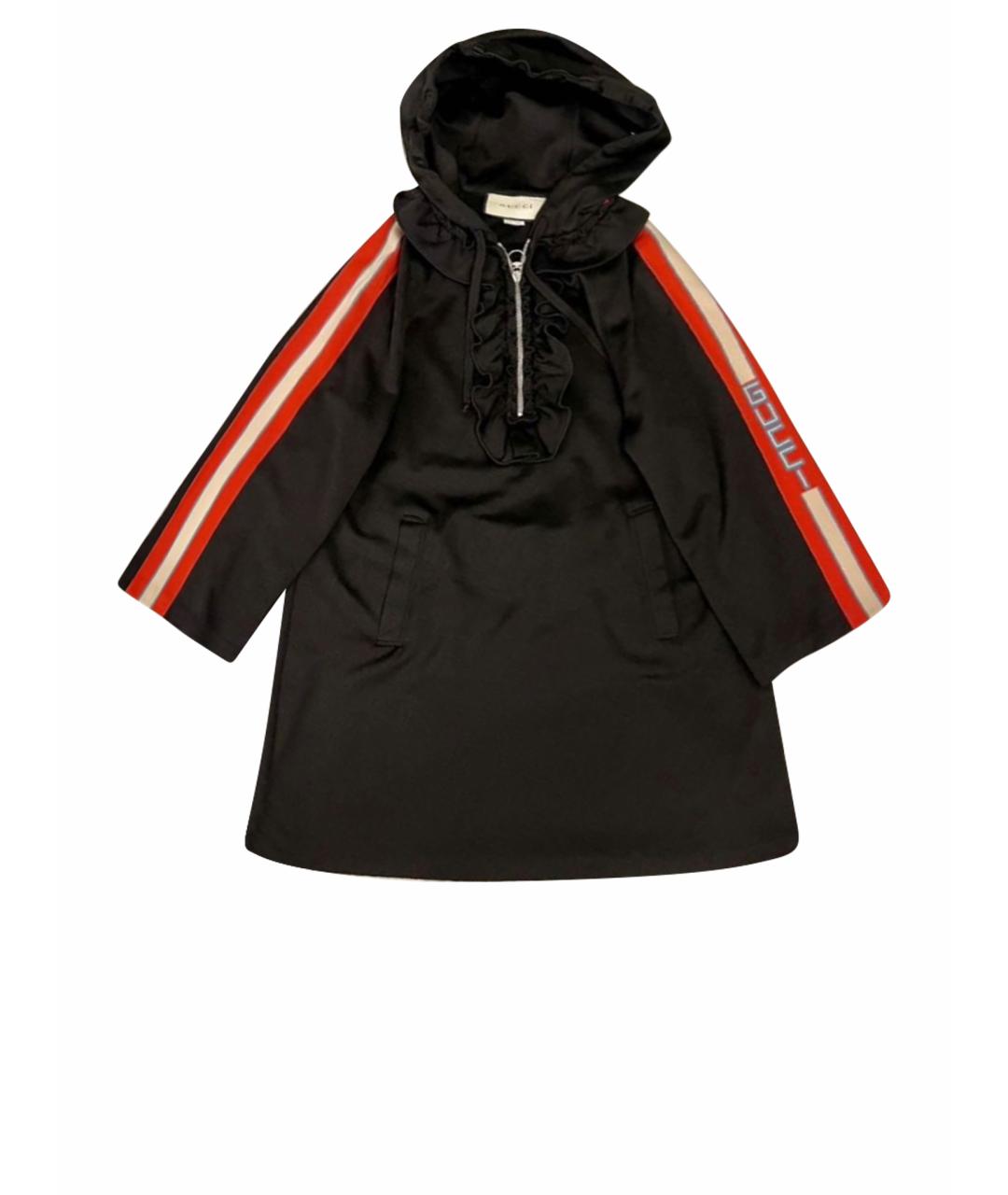 GUCCI Черное повседневное платье, фото 1