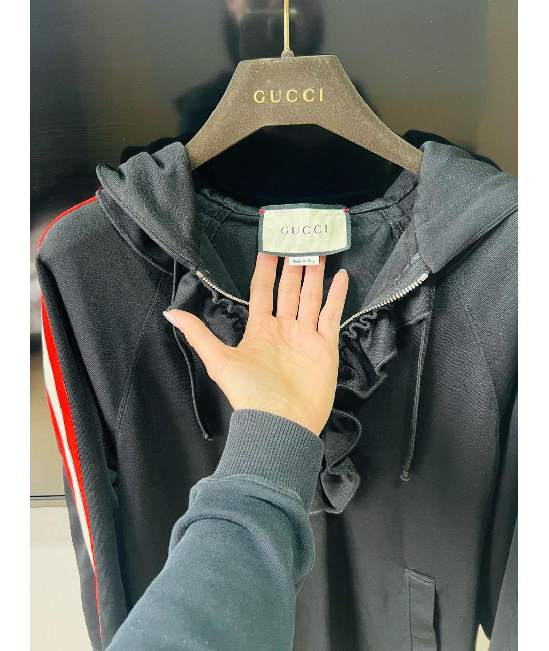 GUCCI Черное повседневное платье, фото 3