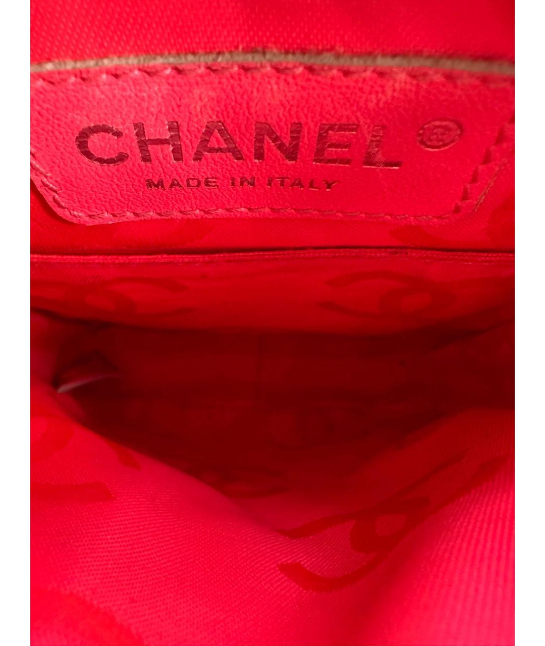 CHANEL Черная кожаная сумка через плечо, фото 5