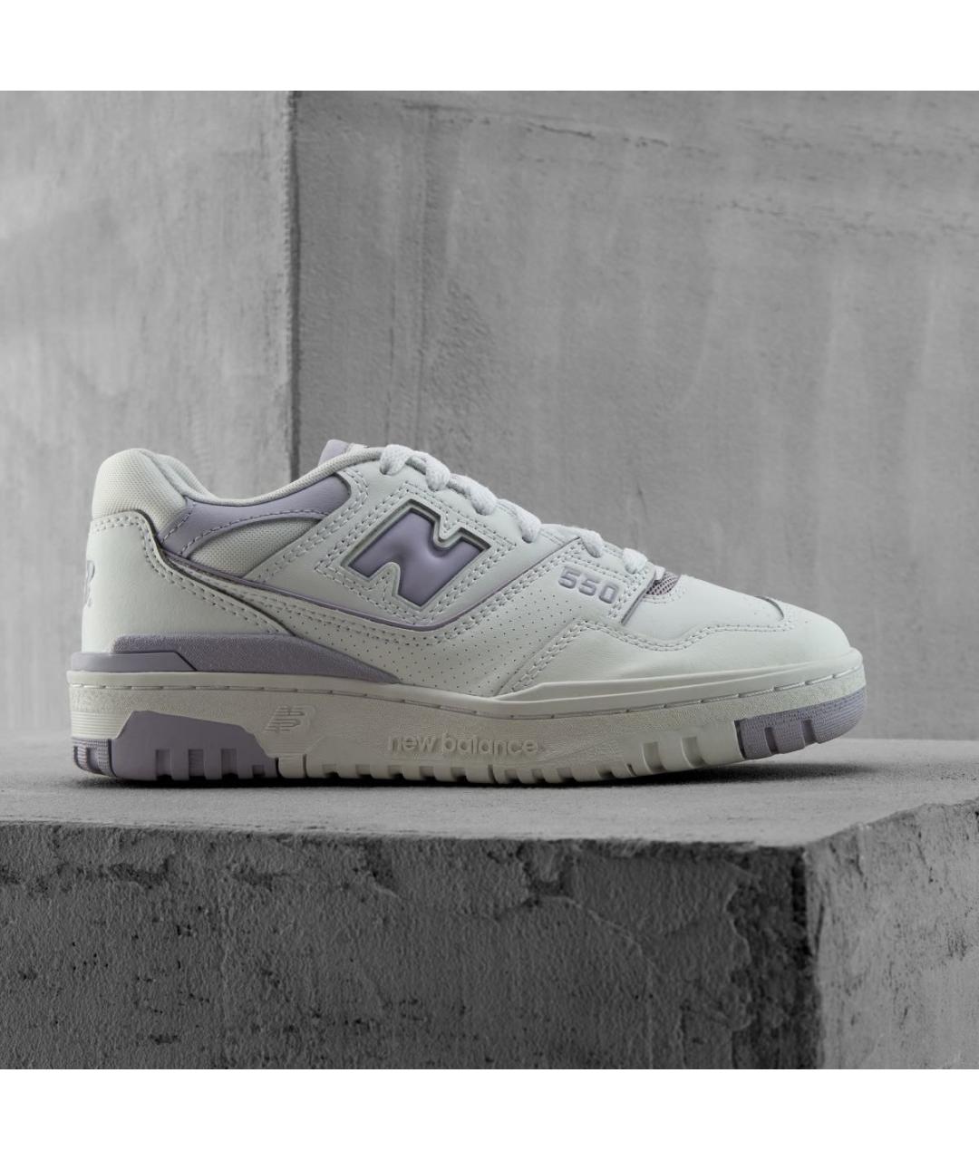 NEW BALANCE Белые кожаные кроссовки, фото 6