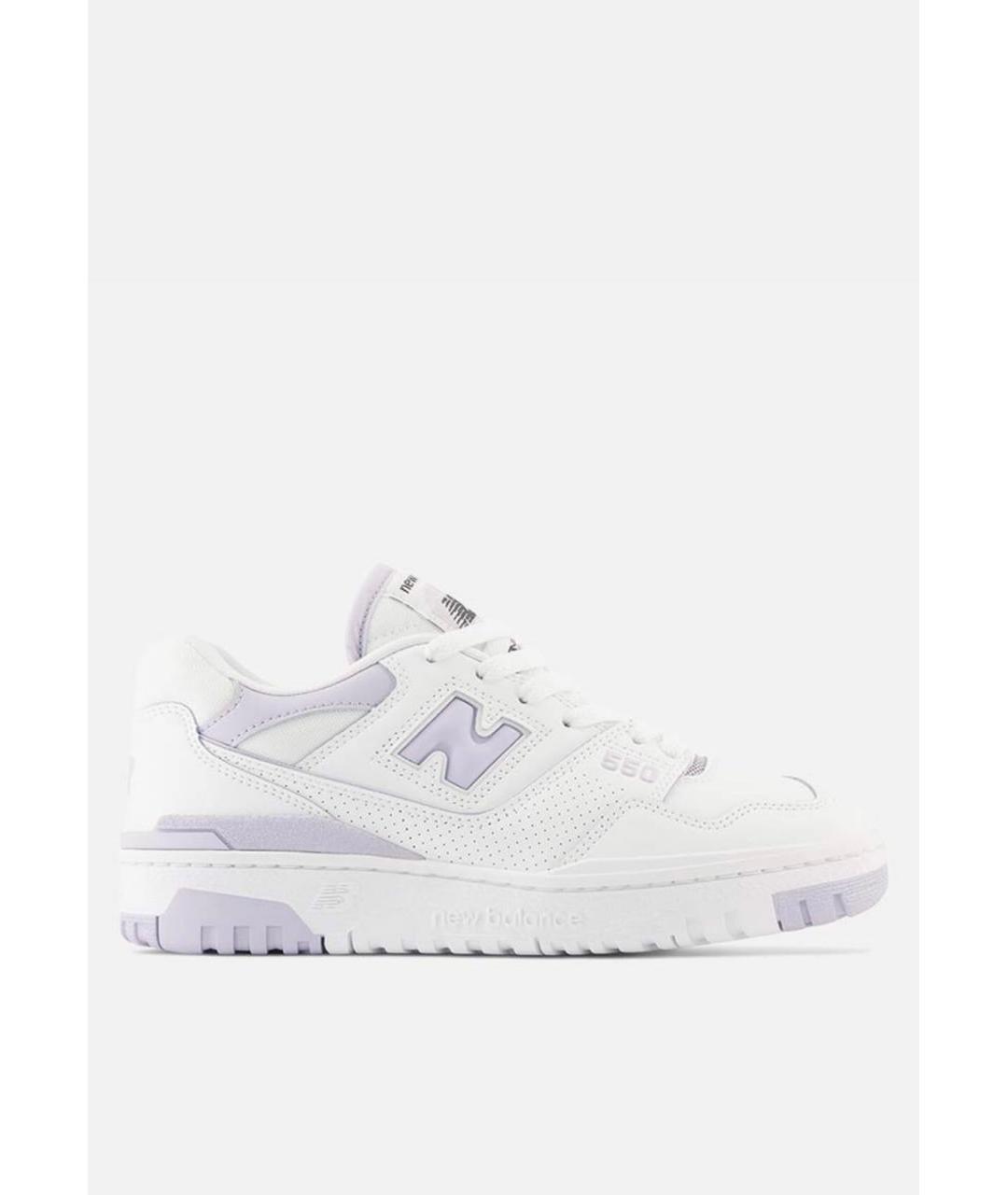 NEW BALANCE Белые кожаные кроссовки, фото 7