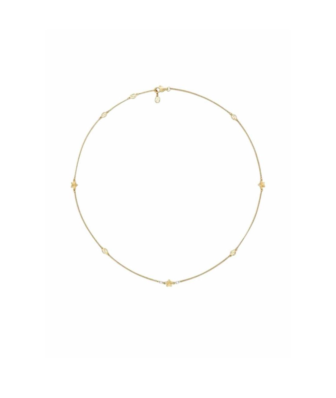 GUCCI Золотое колье из желтого золота, фото 1