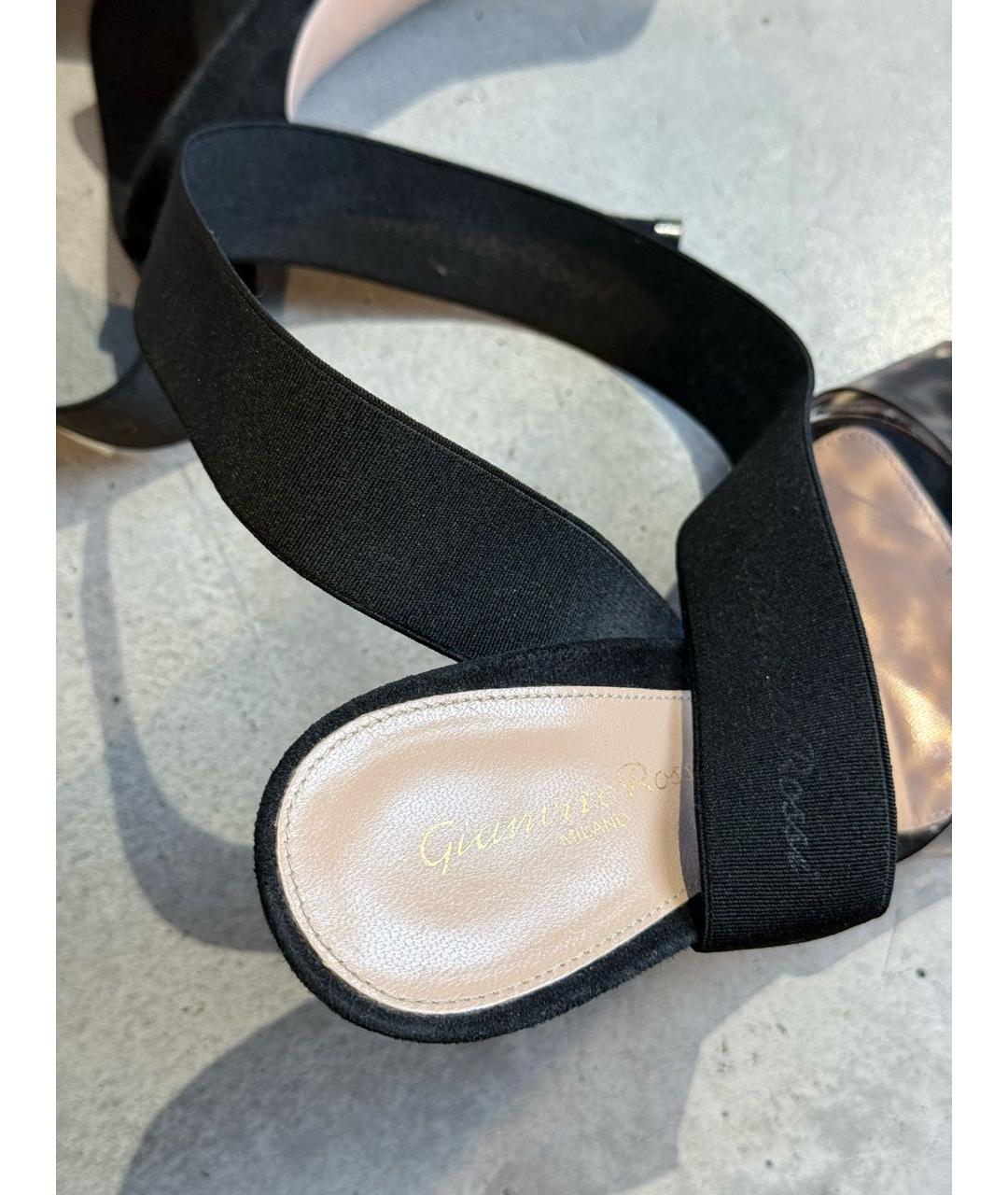 GIANVITO ROSSI Кожаные босоножки, фото 5