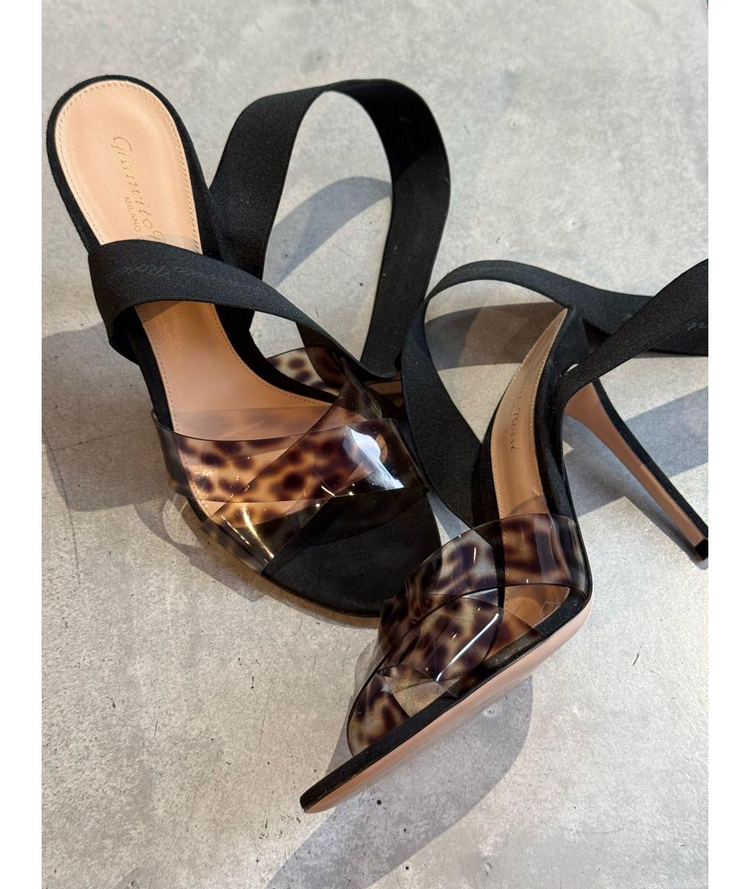 GIANVITO ROSSI Кожаные босоножки, фото 3