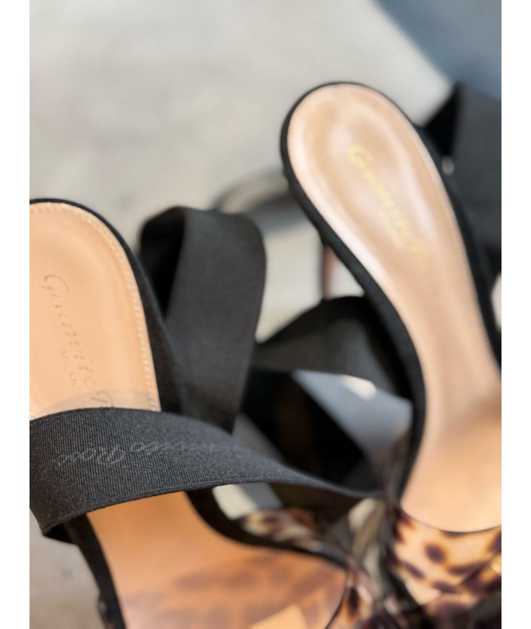 GIANVITO ROSSI Кожаные босоножки, фото 4