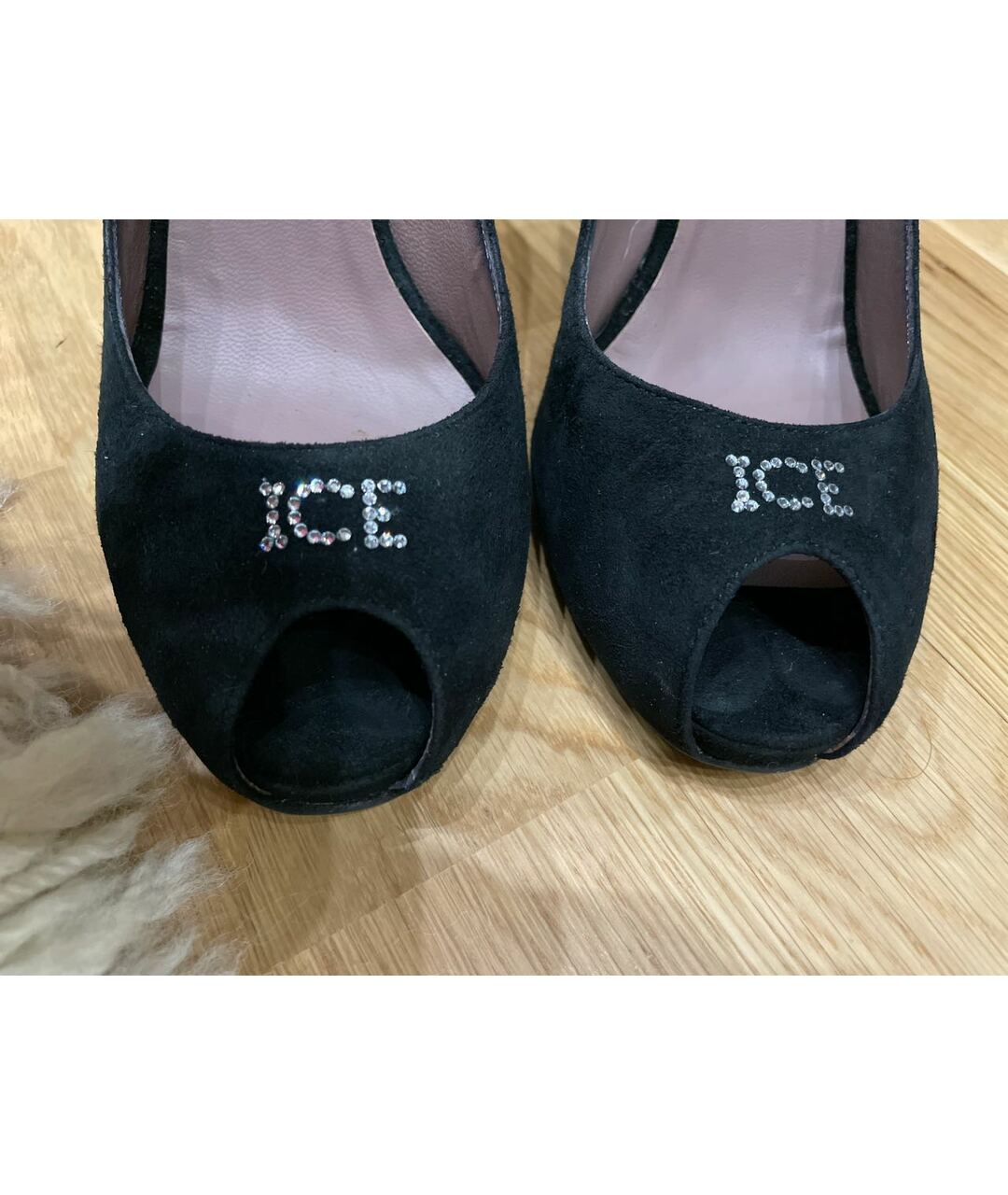 ICEBERG Черные замшевые туфли, фото 5
