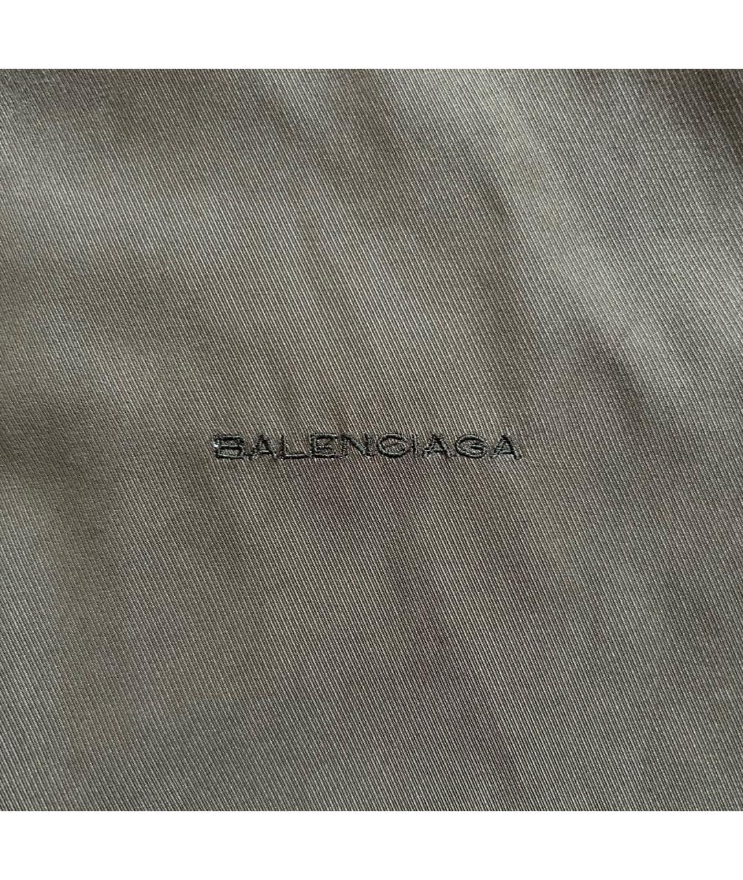 BALENCIAGA Хаки полиэстеровая куртка, фото 5