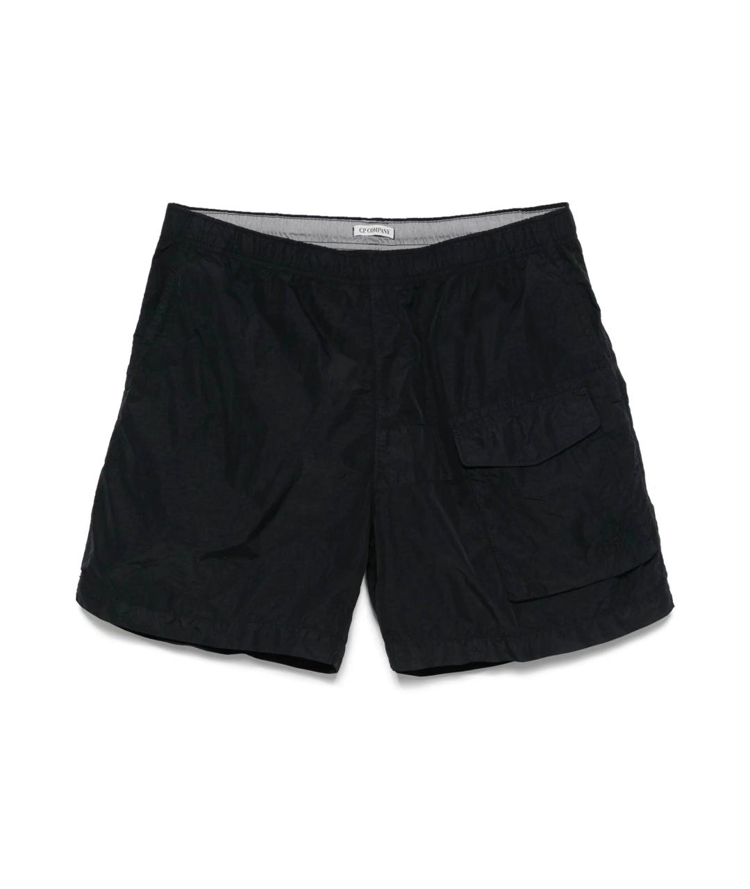 CP COMPANY Черные полиамидовые плавки, фото 1