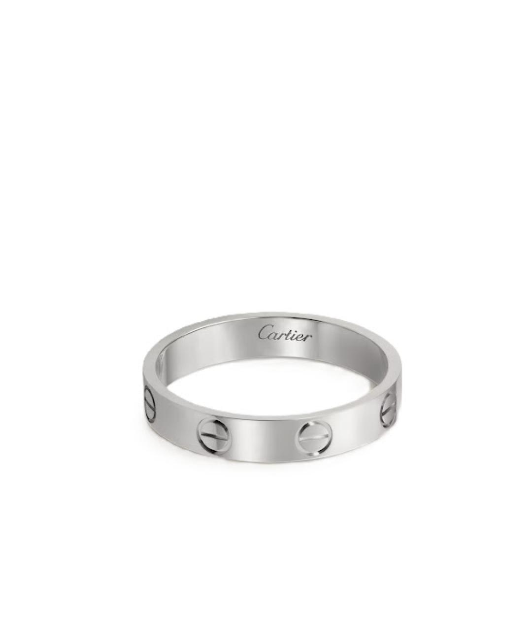 CARTIER Серебряное кольцо из белого золота, фото 1