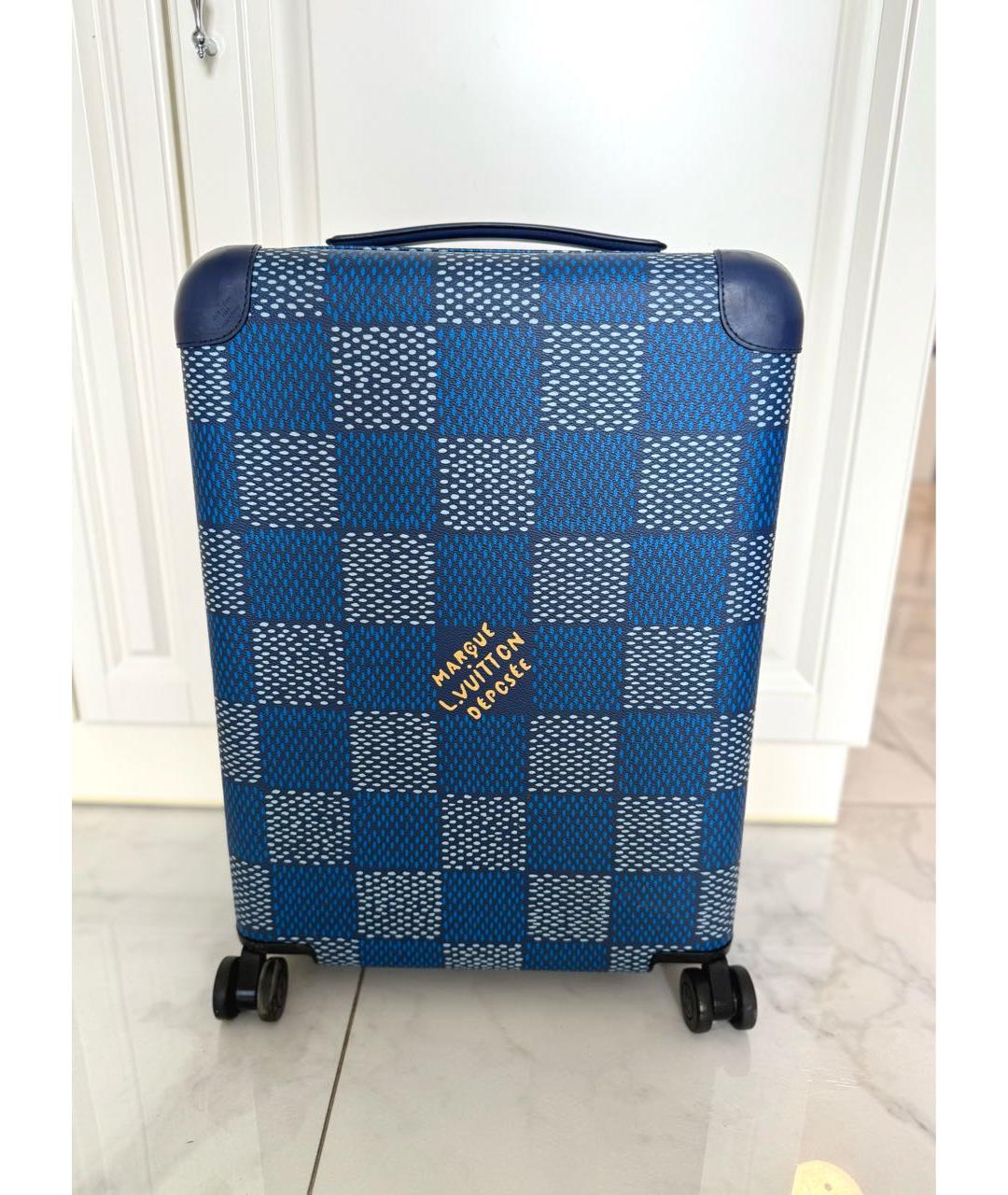 LOUIS VUITTON Голубой чемодан, фото 2
