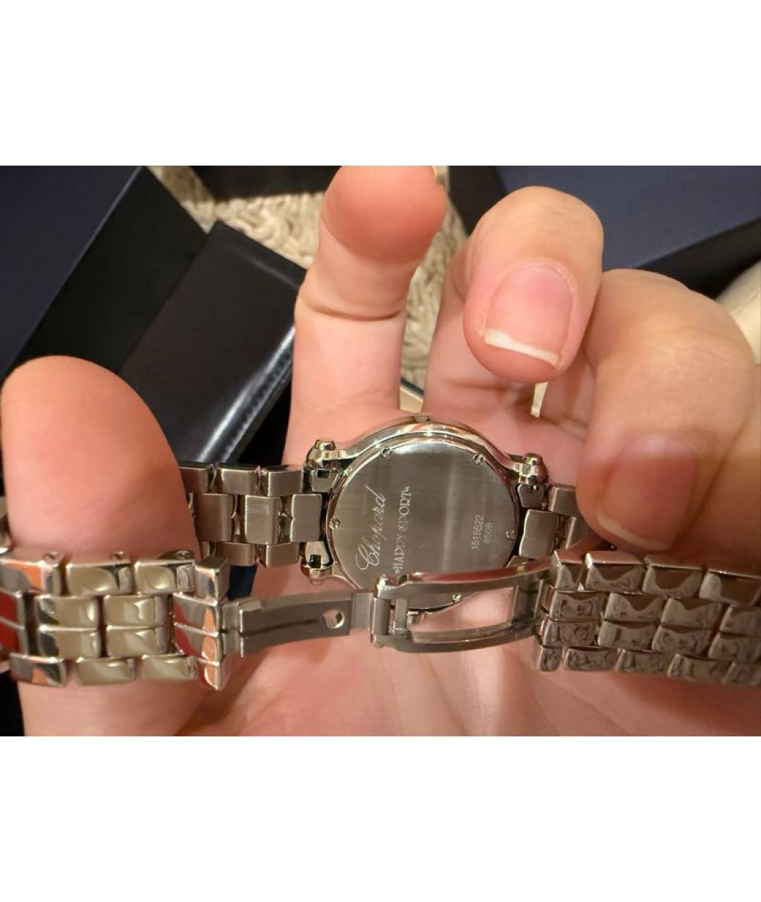 CHOPARD Серебряные часы из белого золота, фото 5