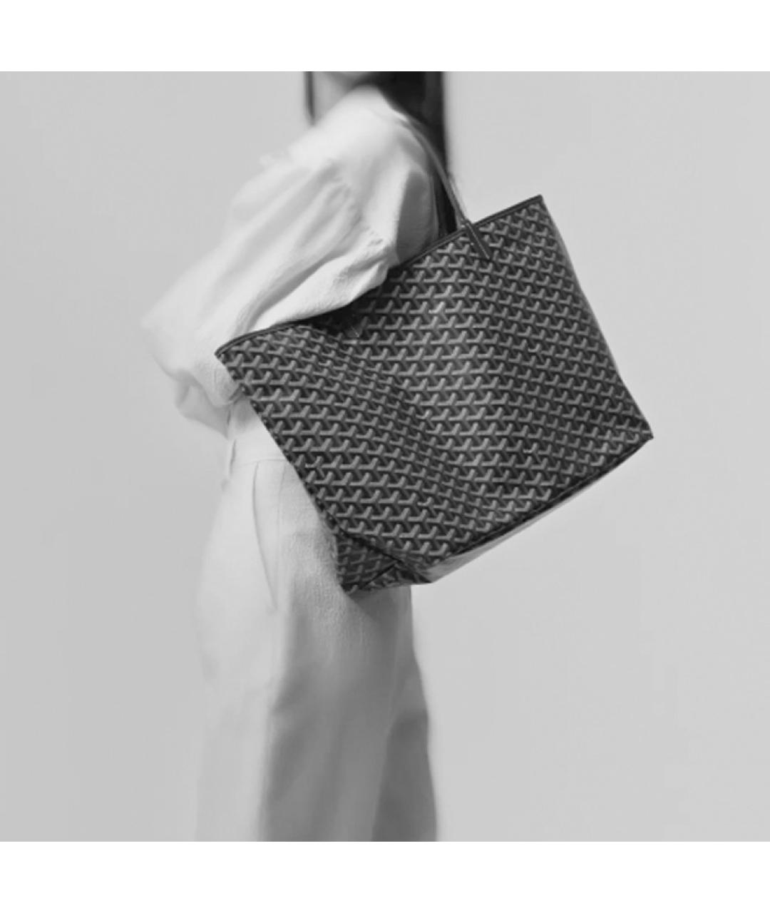 GOYARD Коричневая канва сумка через плечо, фото 4