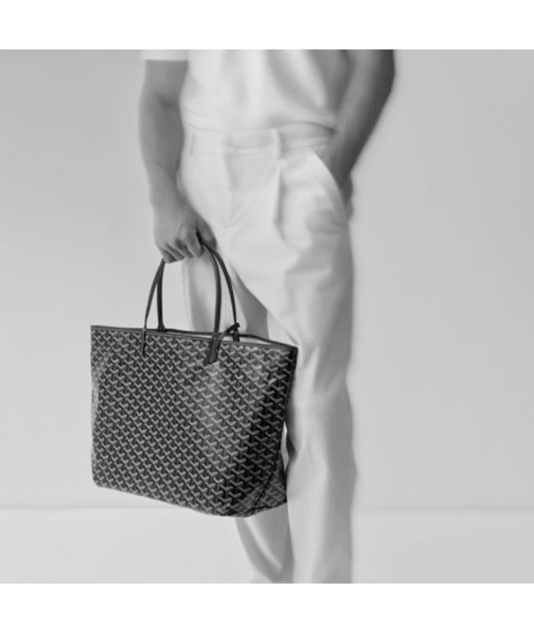 GOYARD Коричневая канва сумка через плечо, фото 5