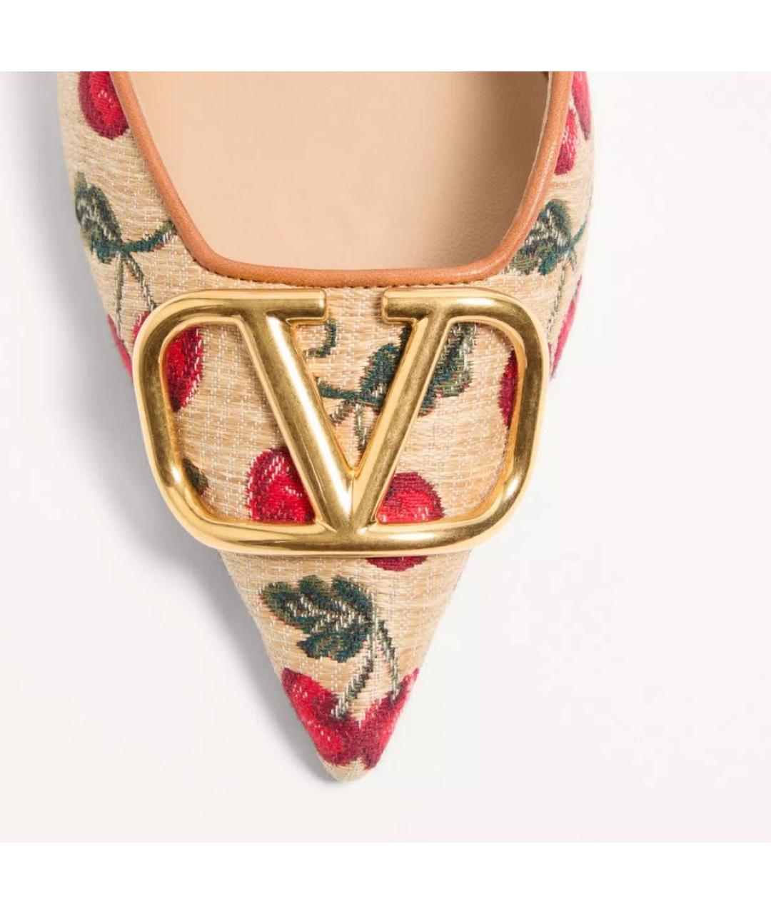 VALENTINO Бежевые туфли, фото 5