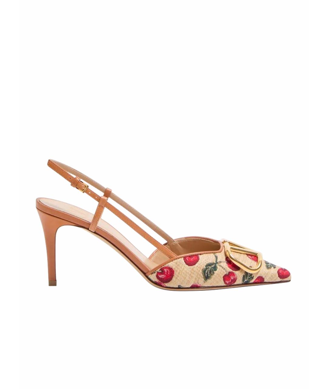 VALENTINO Бежевые туфли, фото 1