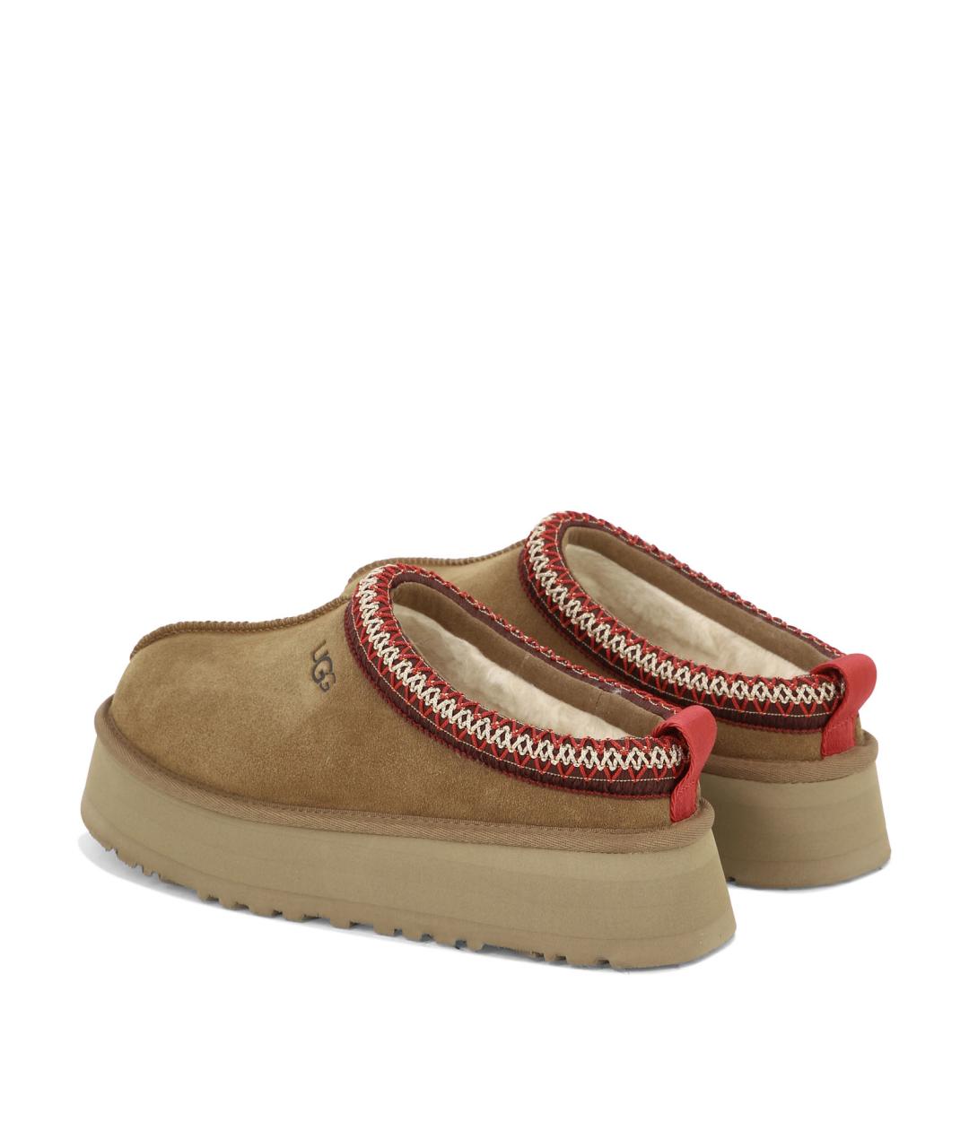 UGG AUSTRALIA Коричневые замшевые ботинки, фото 4