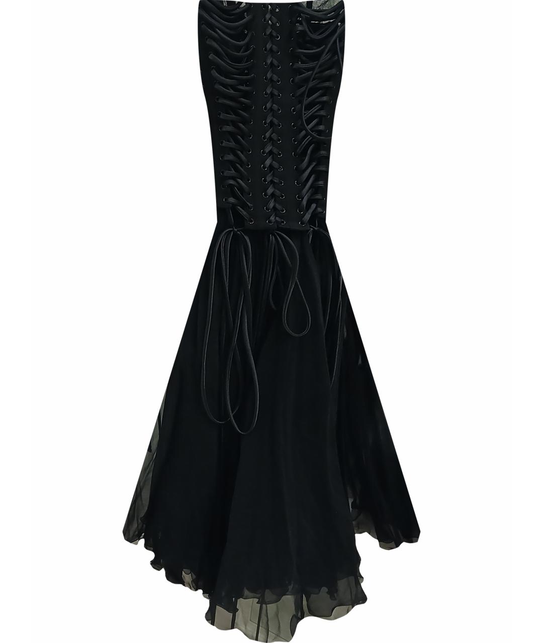 DOLCE&GABBANA Черное коктейльное платье, фото 1