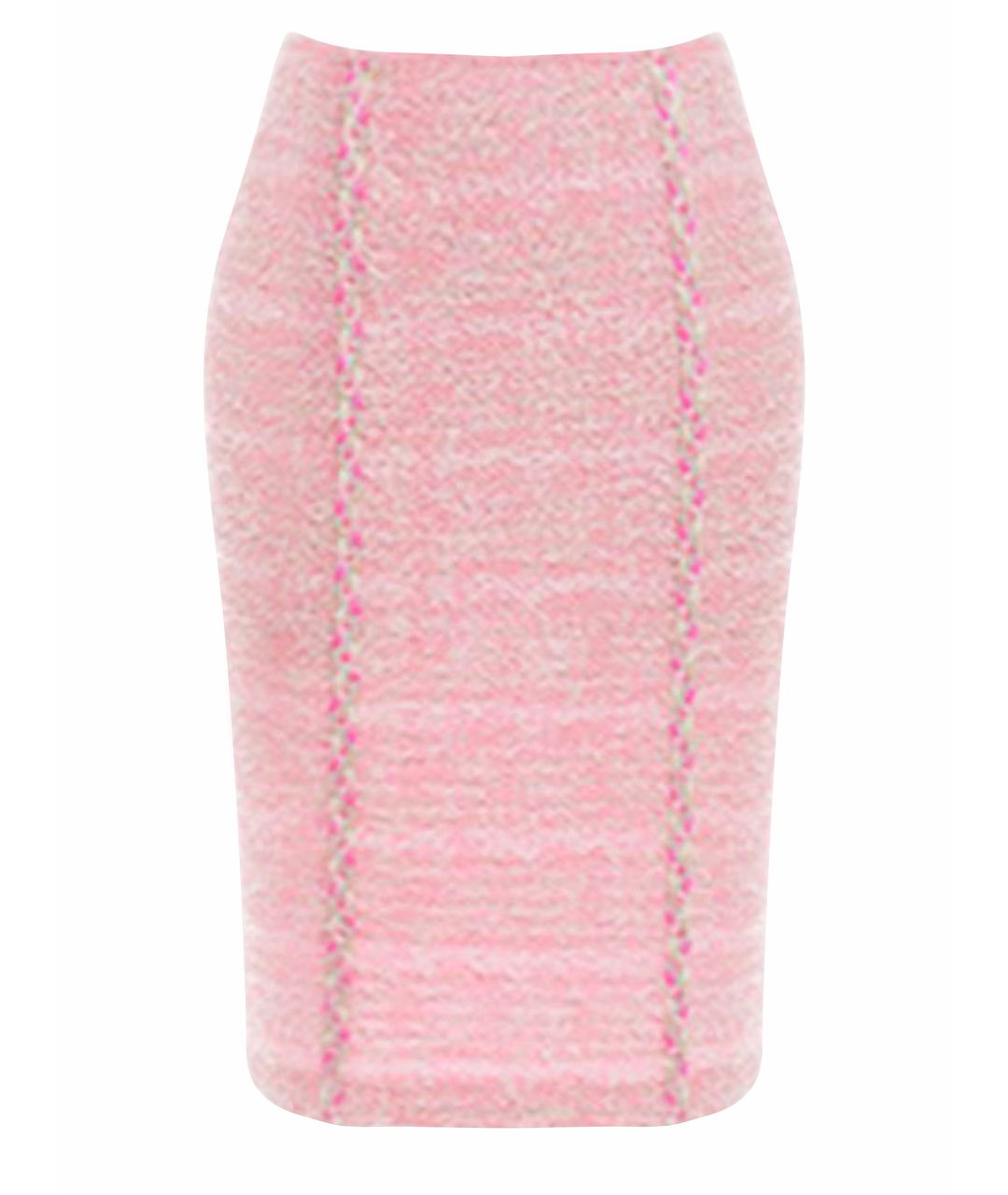 ST. JOHN Розовая твидовая юбка миди, фото 1