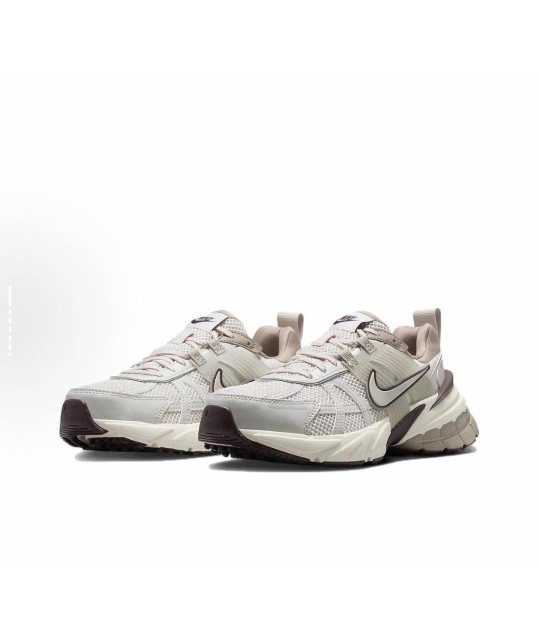 NIKE Коричневые низкие кроссовки / кеды, фото 2