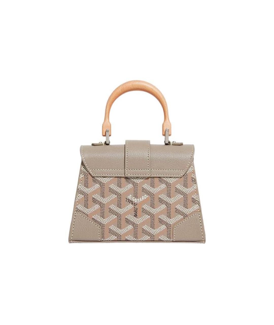 GOYARD Бежевая канва сумка через плечо, фото 3
