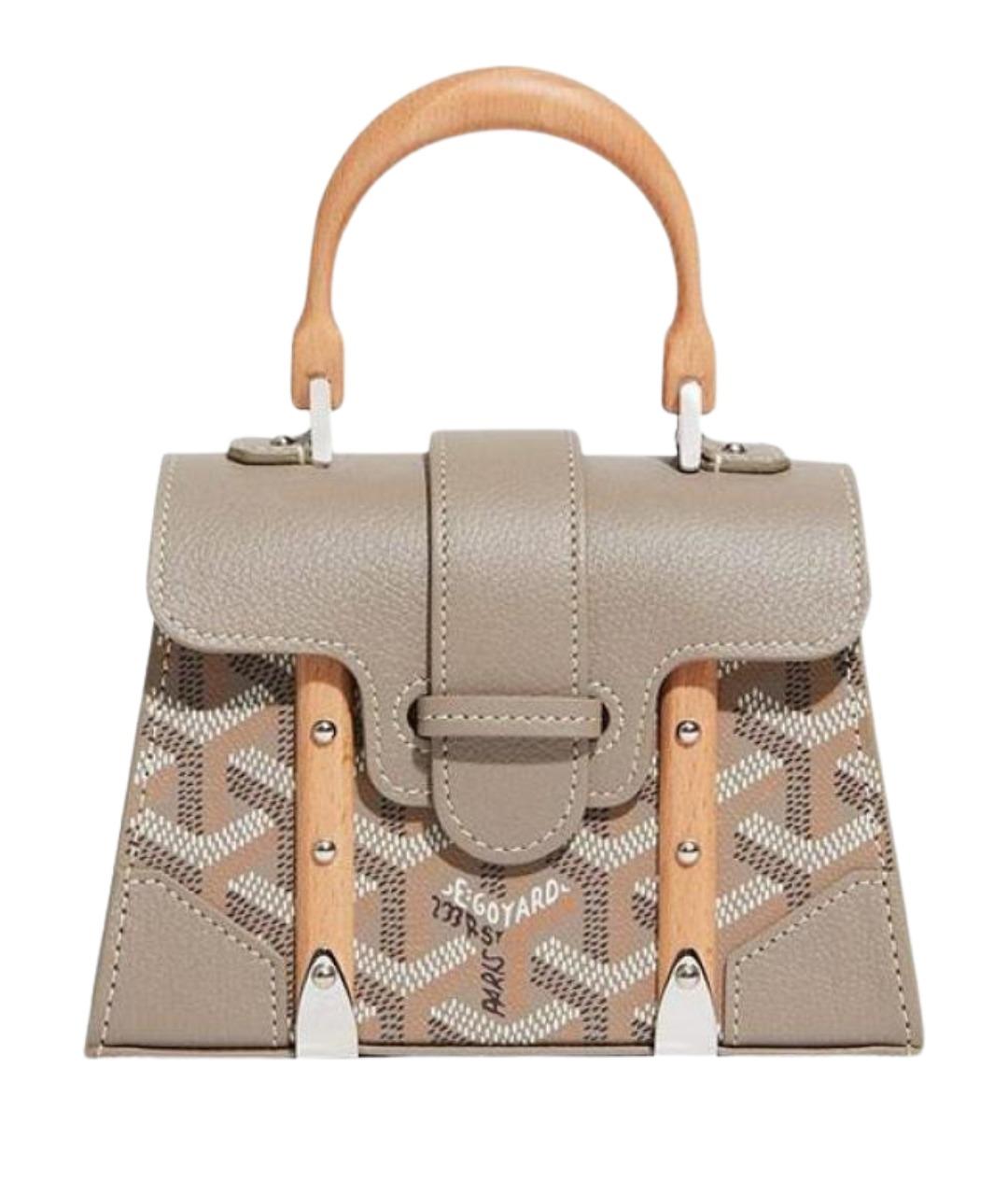 GOYARD Бежевая канва сумка через плечо, фото 1