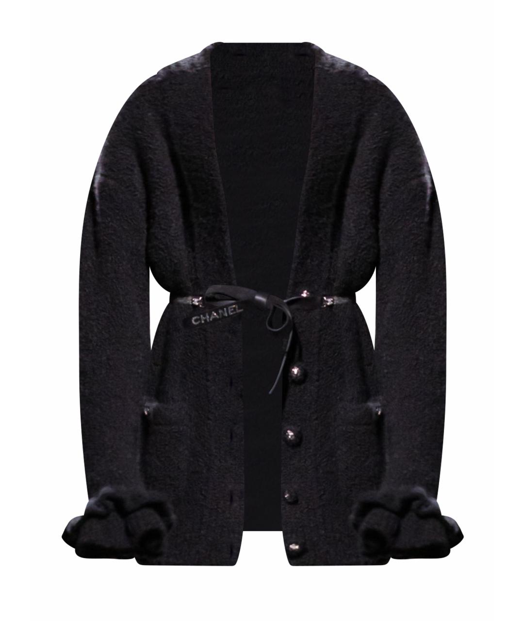 CHANEL Черный кардиган, фото 1