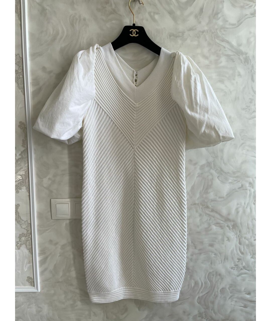 CHANEL Белое платье, фото 7