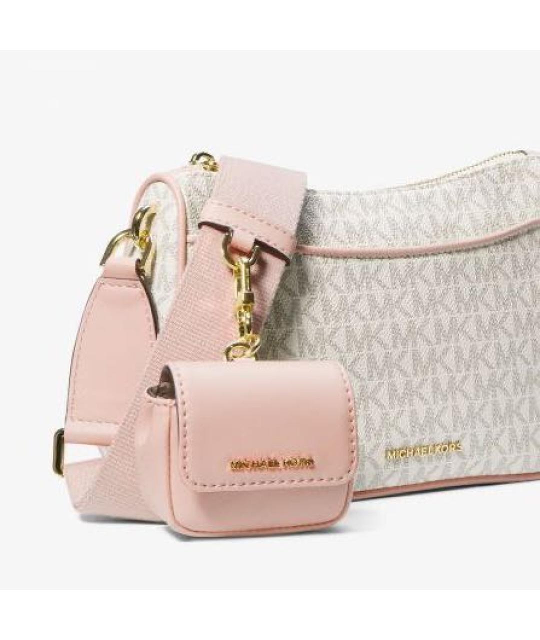 MICHAEL KORS Белая сумка через плечо, фото 2