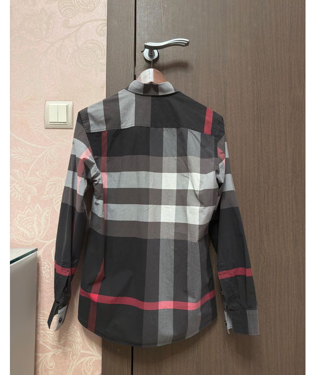 BURBERRY Черная кэжуал рубашка, фото 2