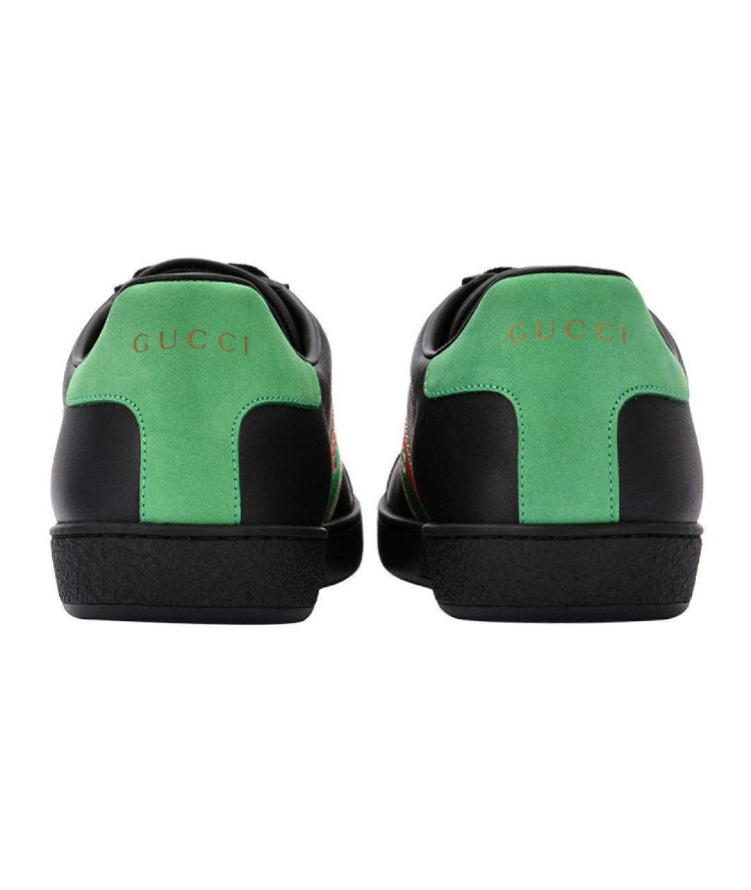 GUCCI Черные кеды, фото 5