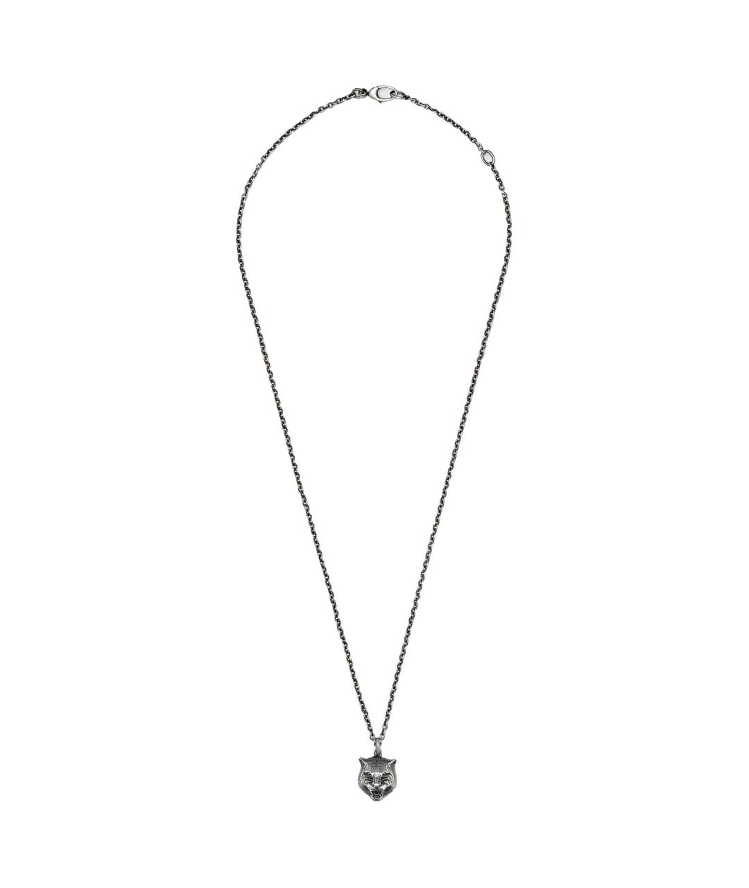 GUCCI Серебряная серебряная подвеска, фото 2