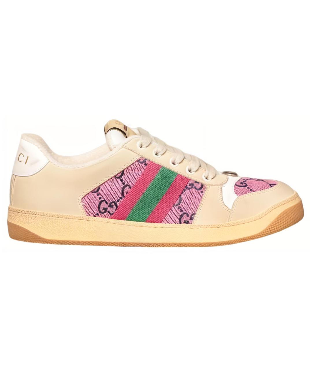 GUCCI Бежевые кроссовки, фото 1