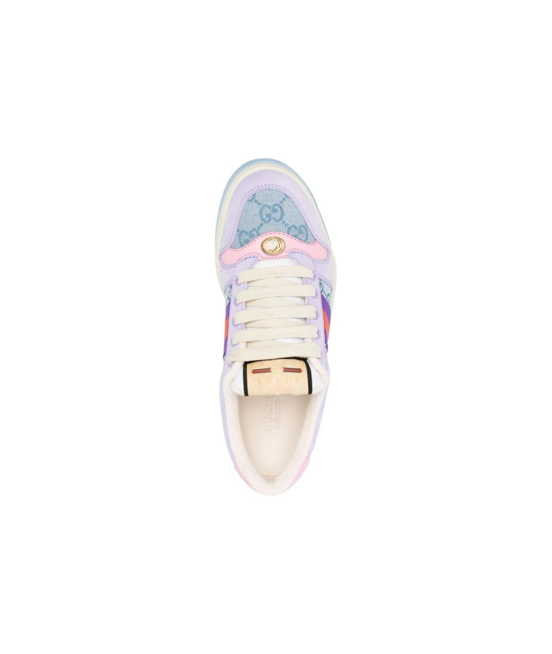 GUCCI Фиолетовые кроссовки, фото 5