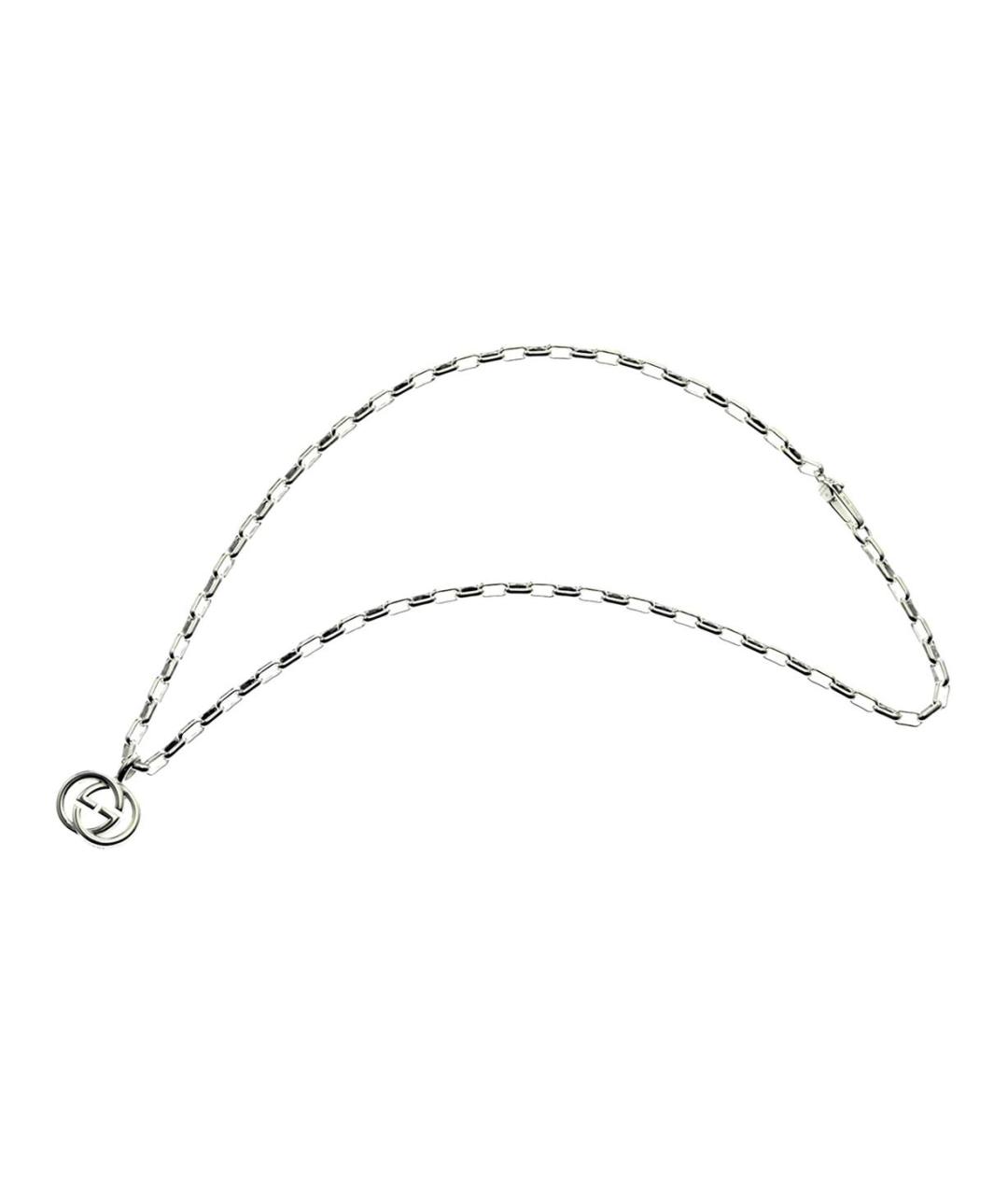 GUCCI Серебряная серебряная подвеска, фото 2