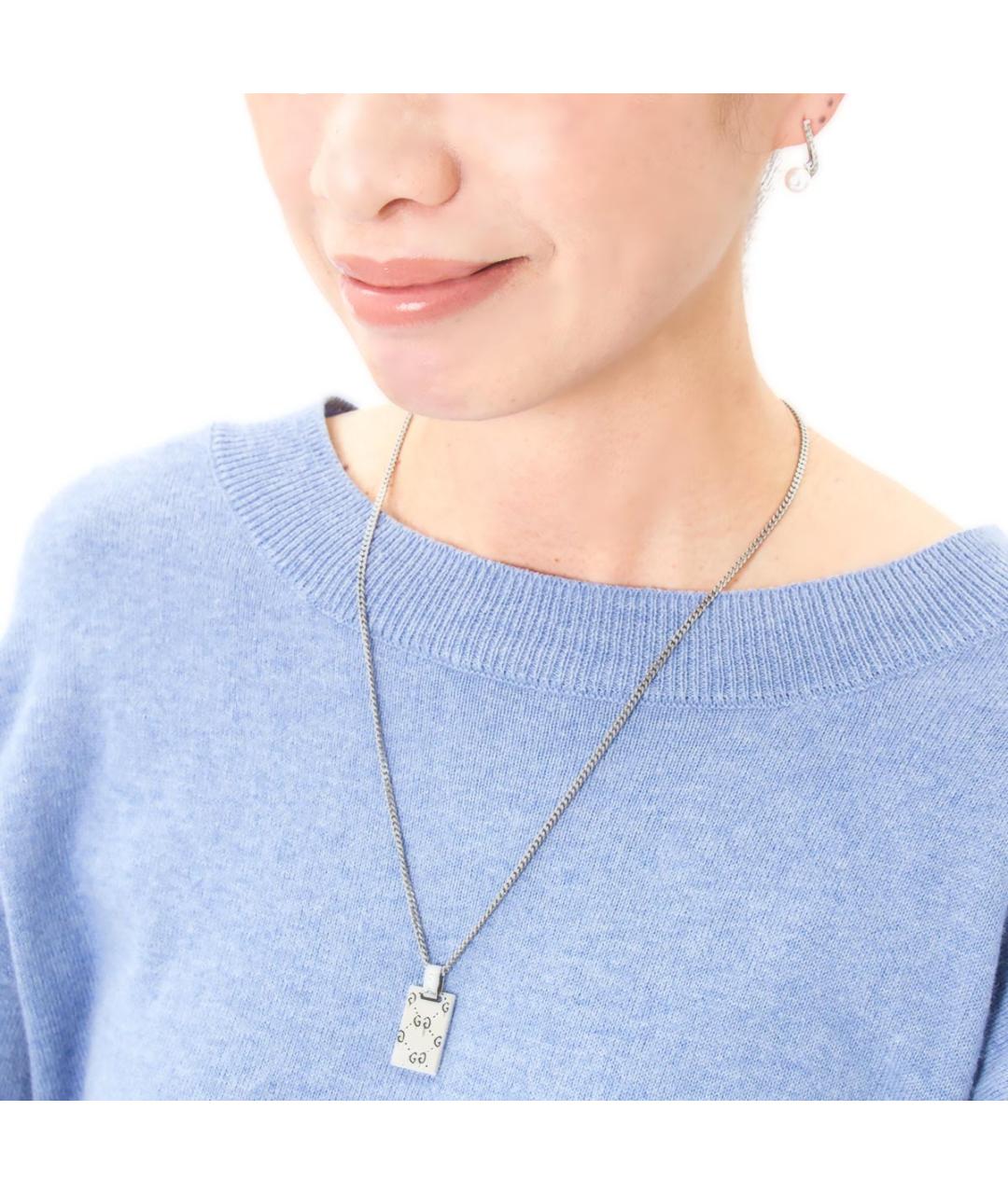 GUCCI Серебряная серебряная подвеска, фото 3