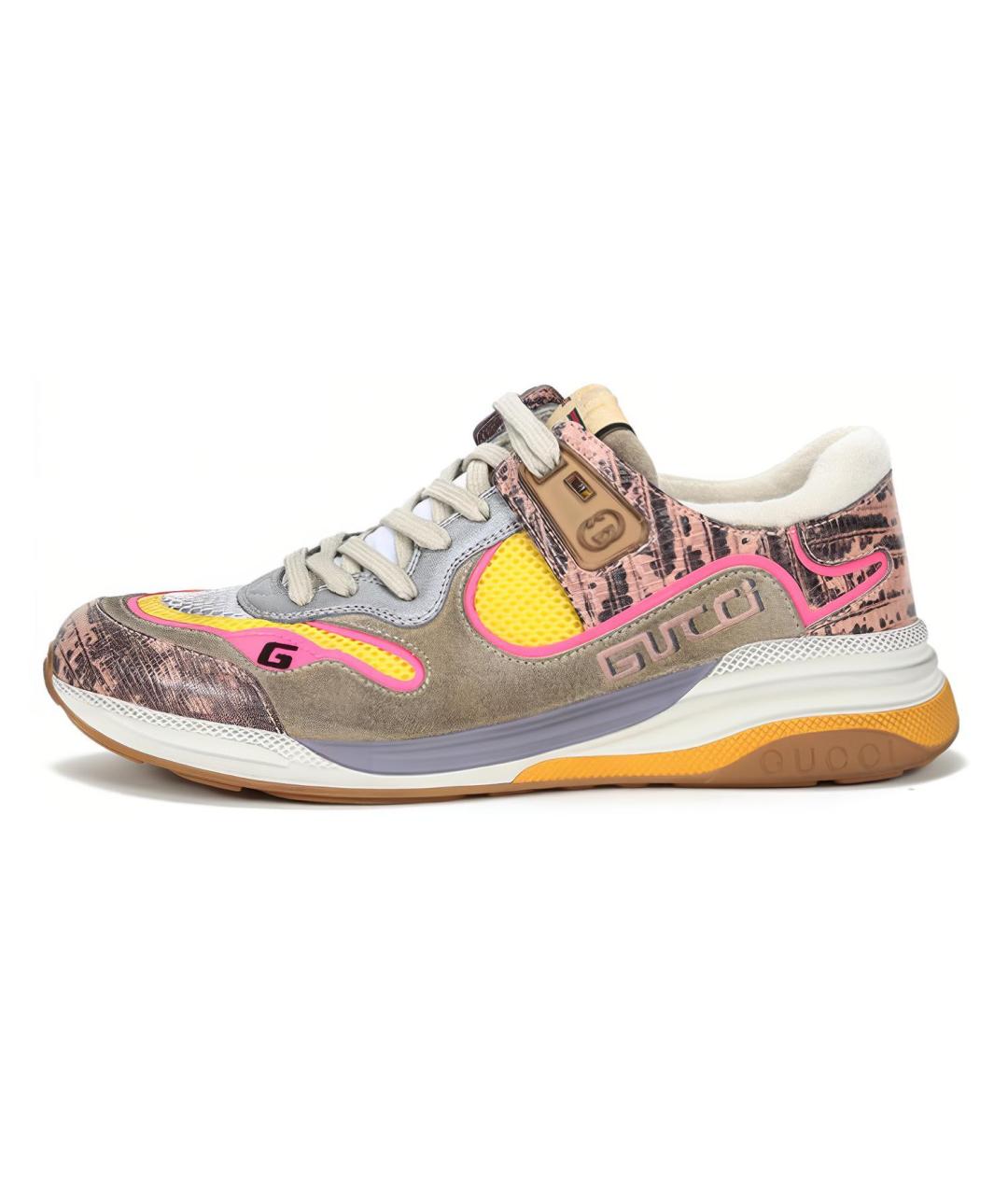 GUCCI Бежевые кроссовки, фото 2